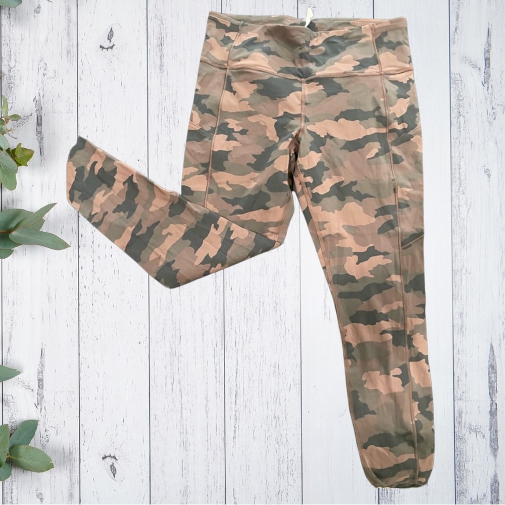 lululemon athletica Fast & Free Camouflage Leggings